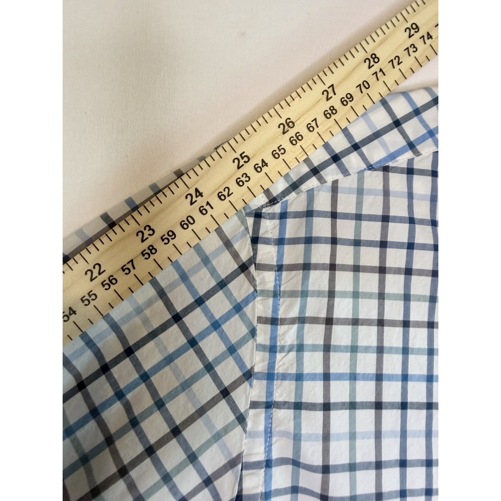 Rodd & Gunn Shirt Mens S Blue Gingham Plaid Sports Fit Long Sleeve Button Down - Picture 10 of 14